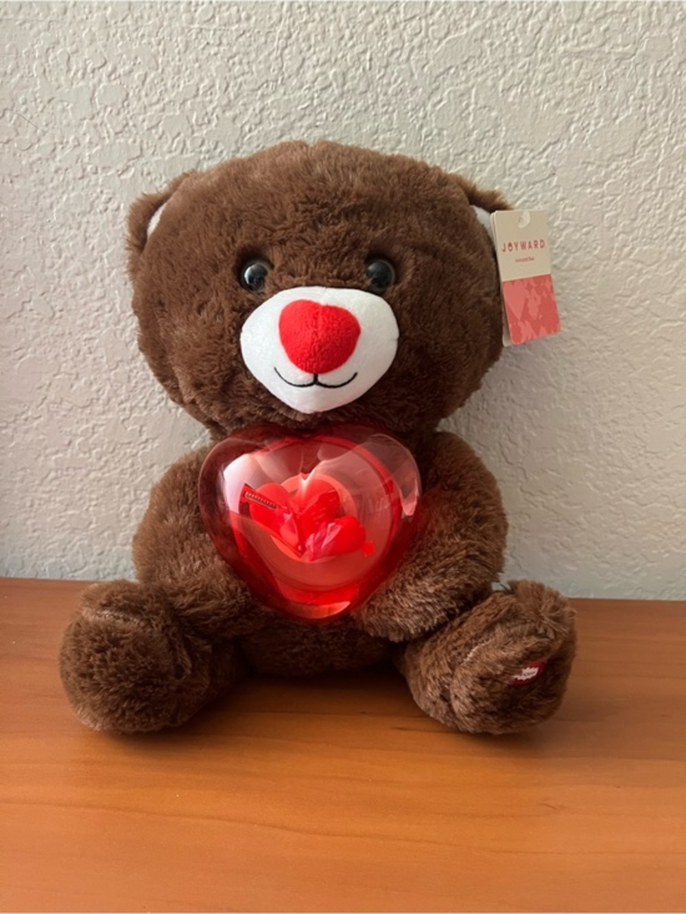 NWT Goffa Singing Teddy Bear " WILD THING " Lights Up TESTED & WORKING